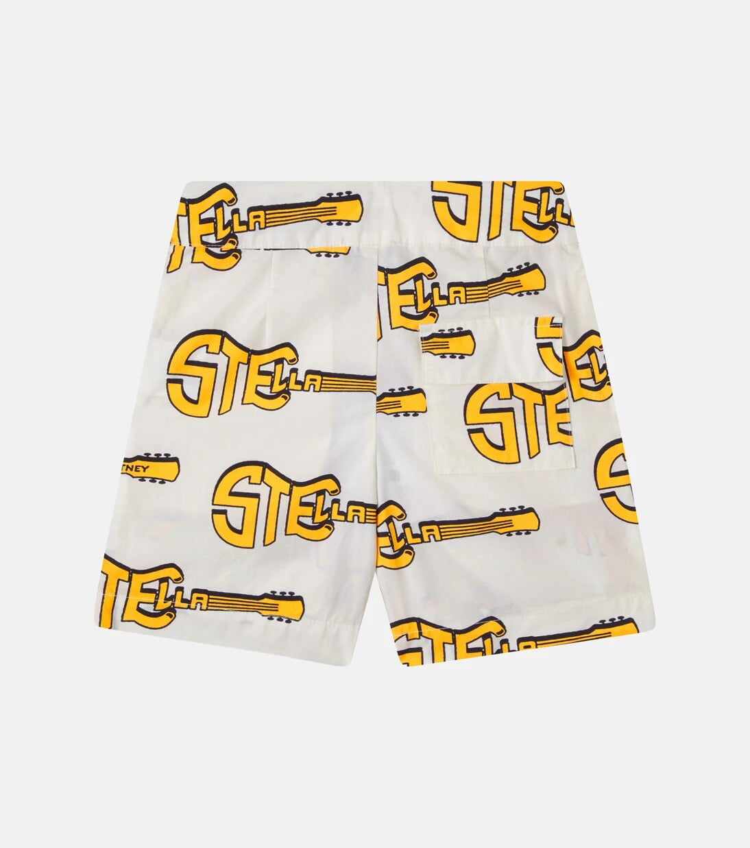 Stella McCartney Kids - Logolu baskılı pamuk şort