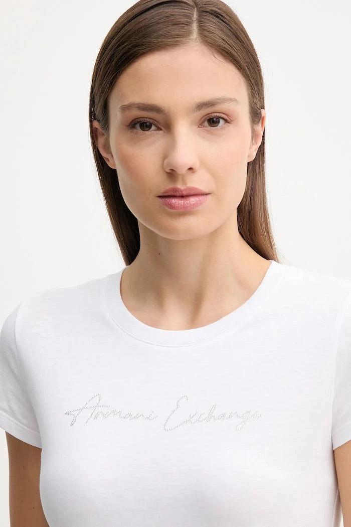 Памучна тениска Armani Exchange