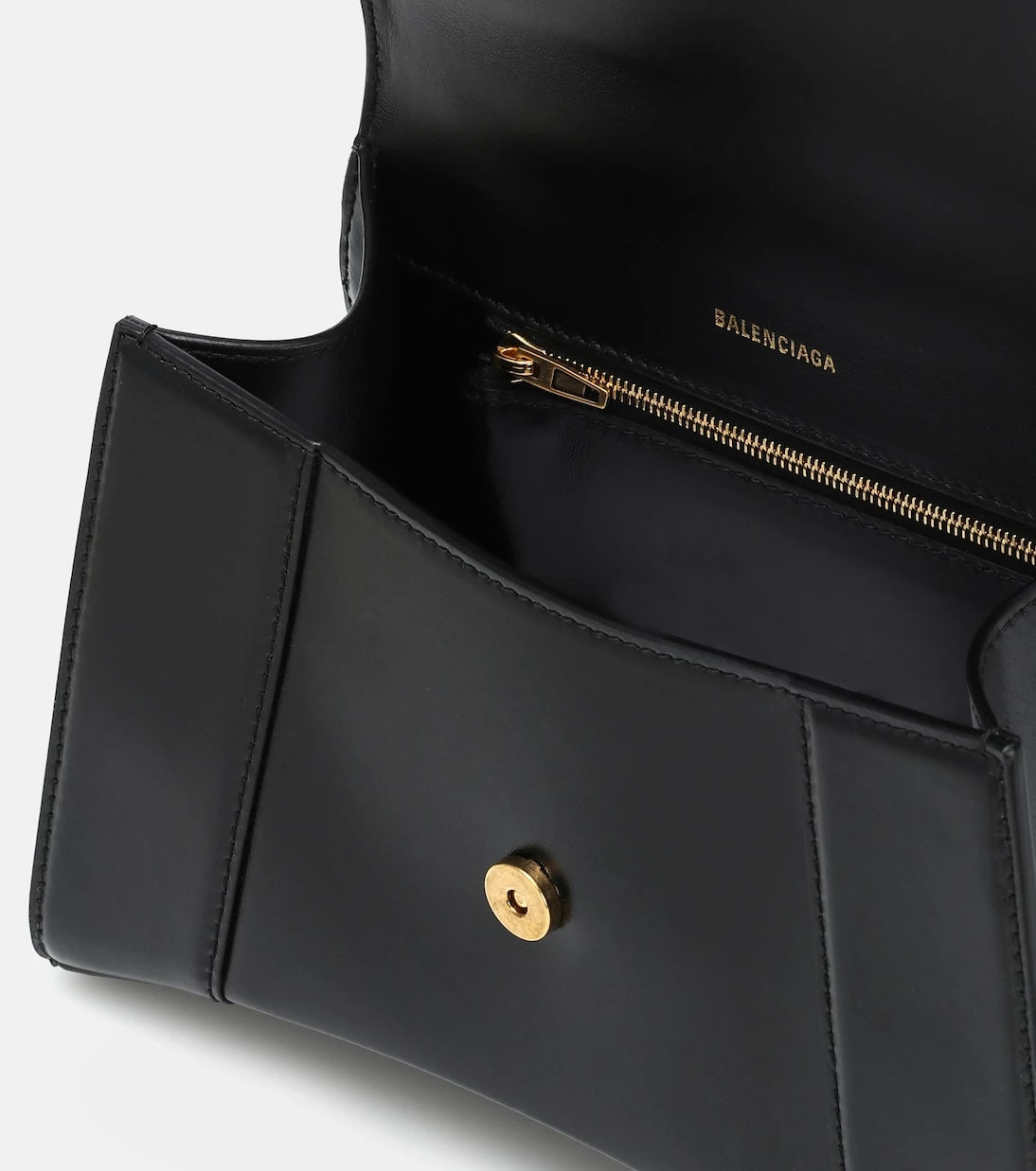 Balenciaga - Hourglass Small leather crossbody bag