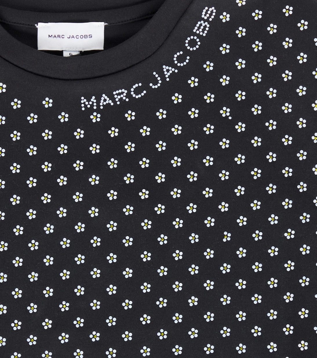 Marc Jacobs Kids - Floral embellished cotton T-shirt