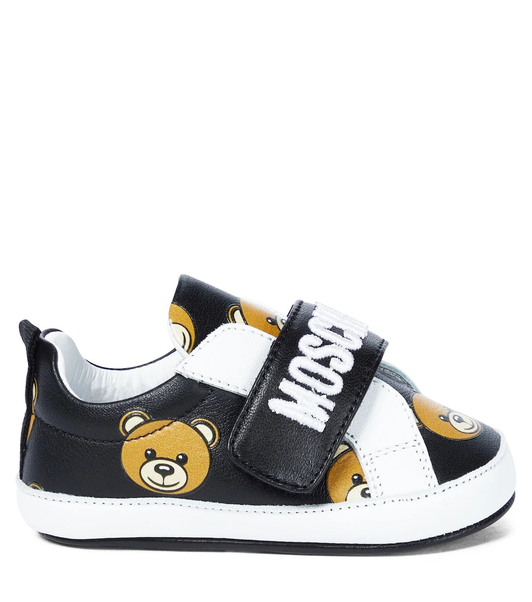 Moschino Kids - Baby leather sneakers