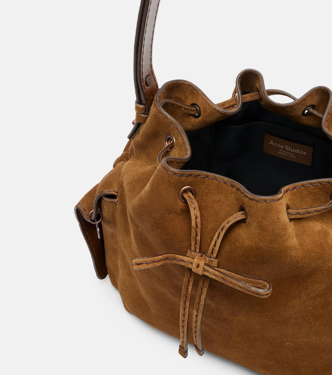 Acne Studios - Suede bucket bag