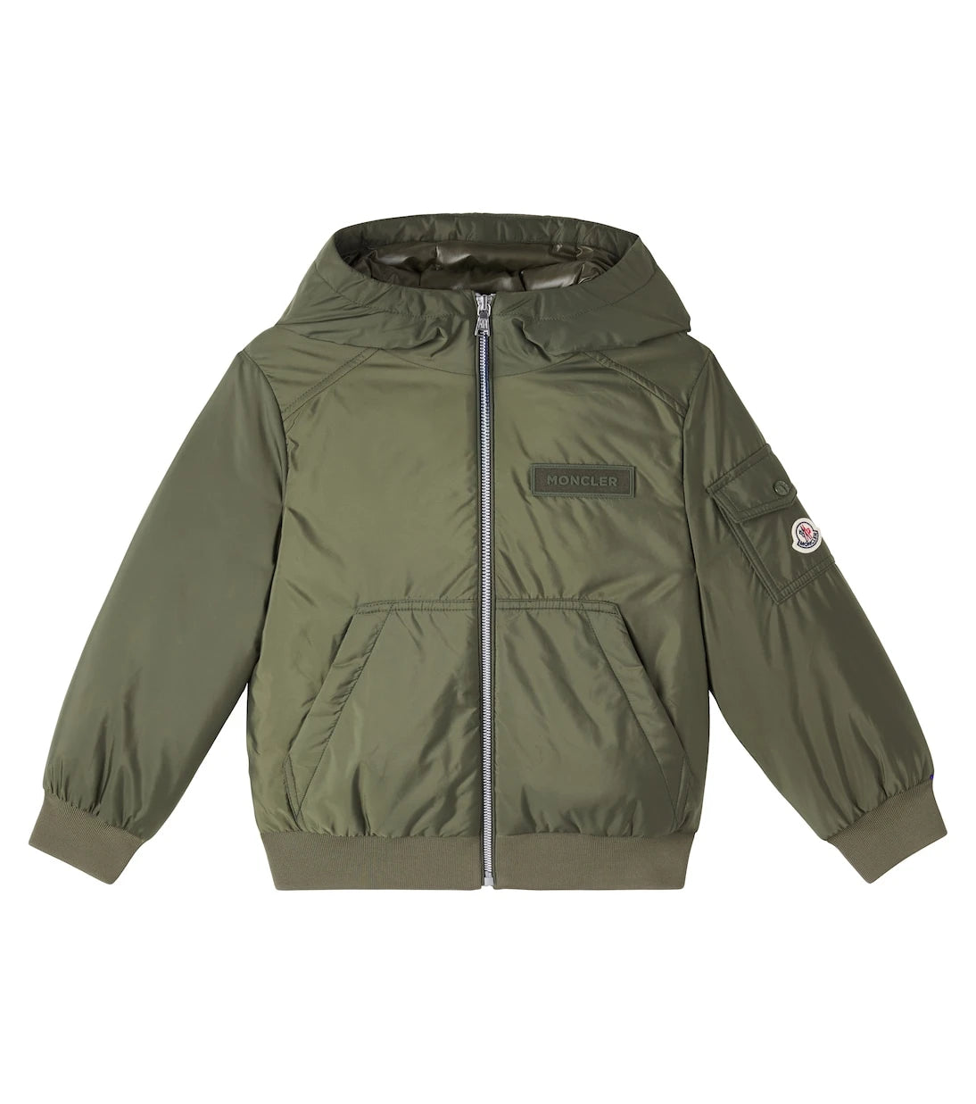 Moncler Enfant - جاكيت Duncer المنتفخ بغطاء رأس