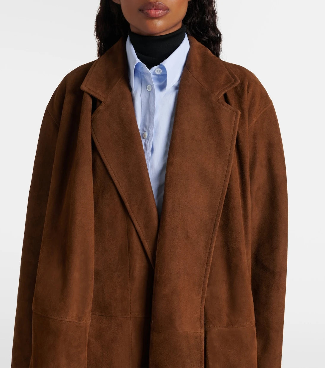 The Row - Serenis suede coat