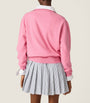 Pink Cashmere Zip-Up Polo Sweater