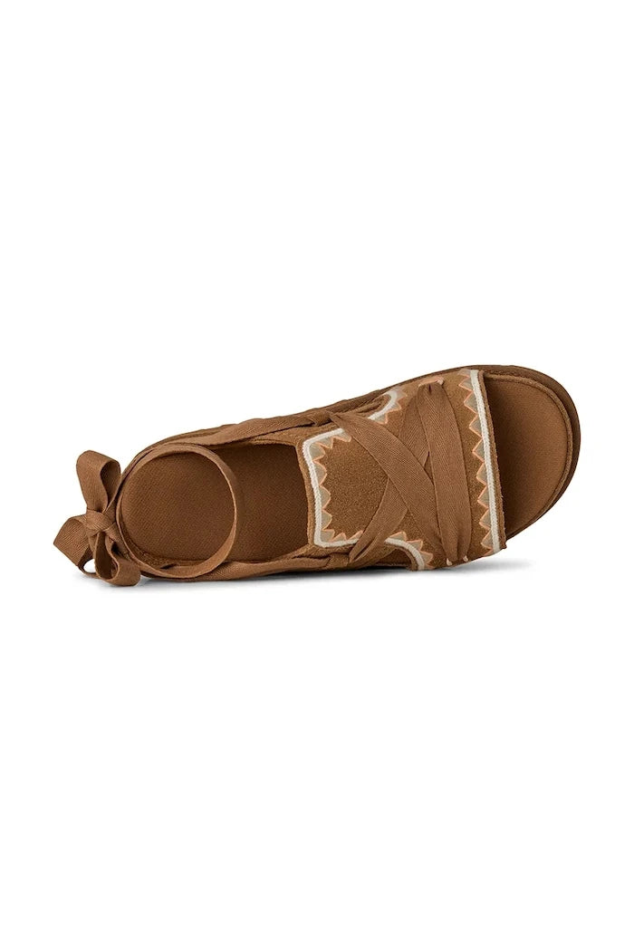 UGG W Goldenstar Hi Artistitch Süet Sandalet