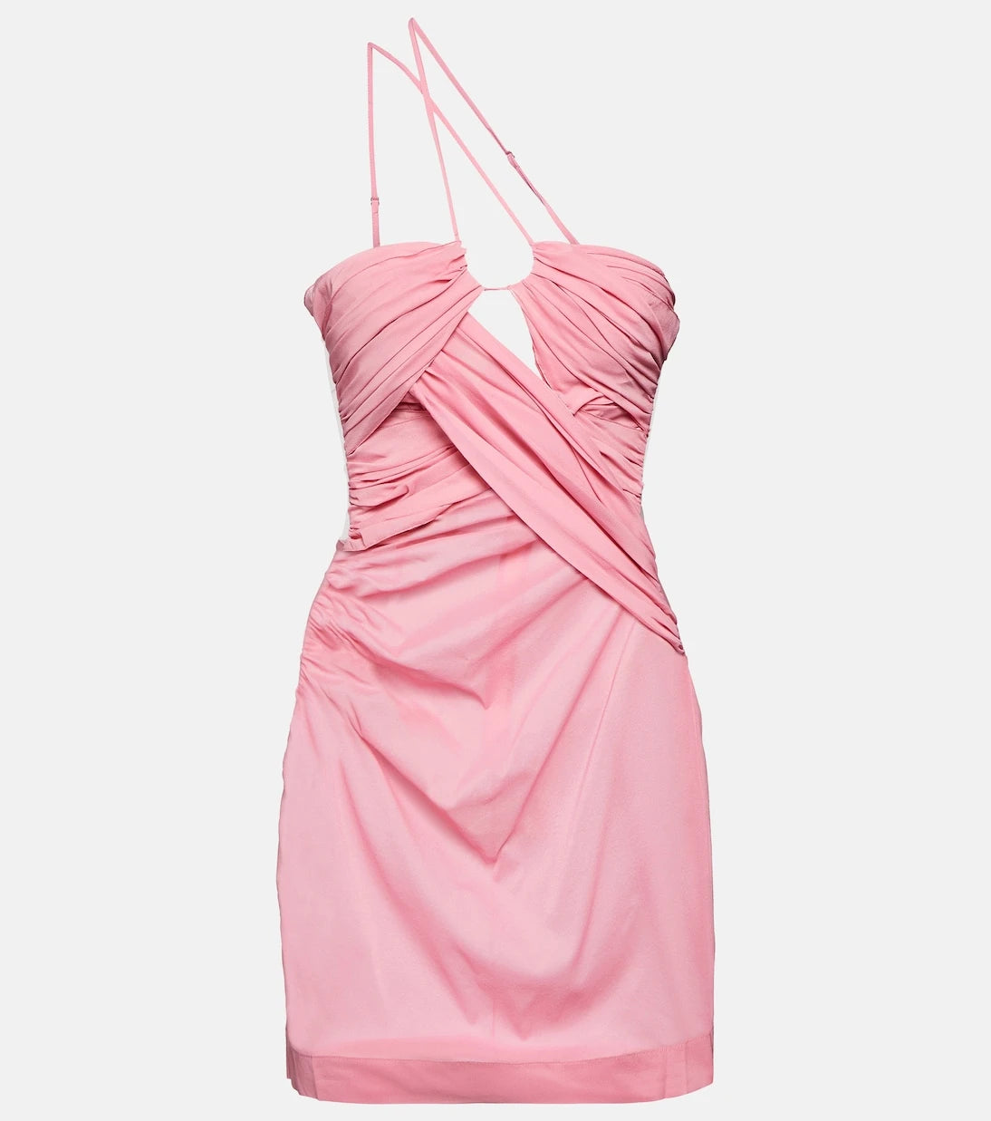 Nensi Dojaka - Draped one-shoulder minidress