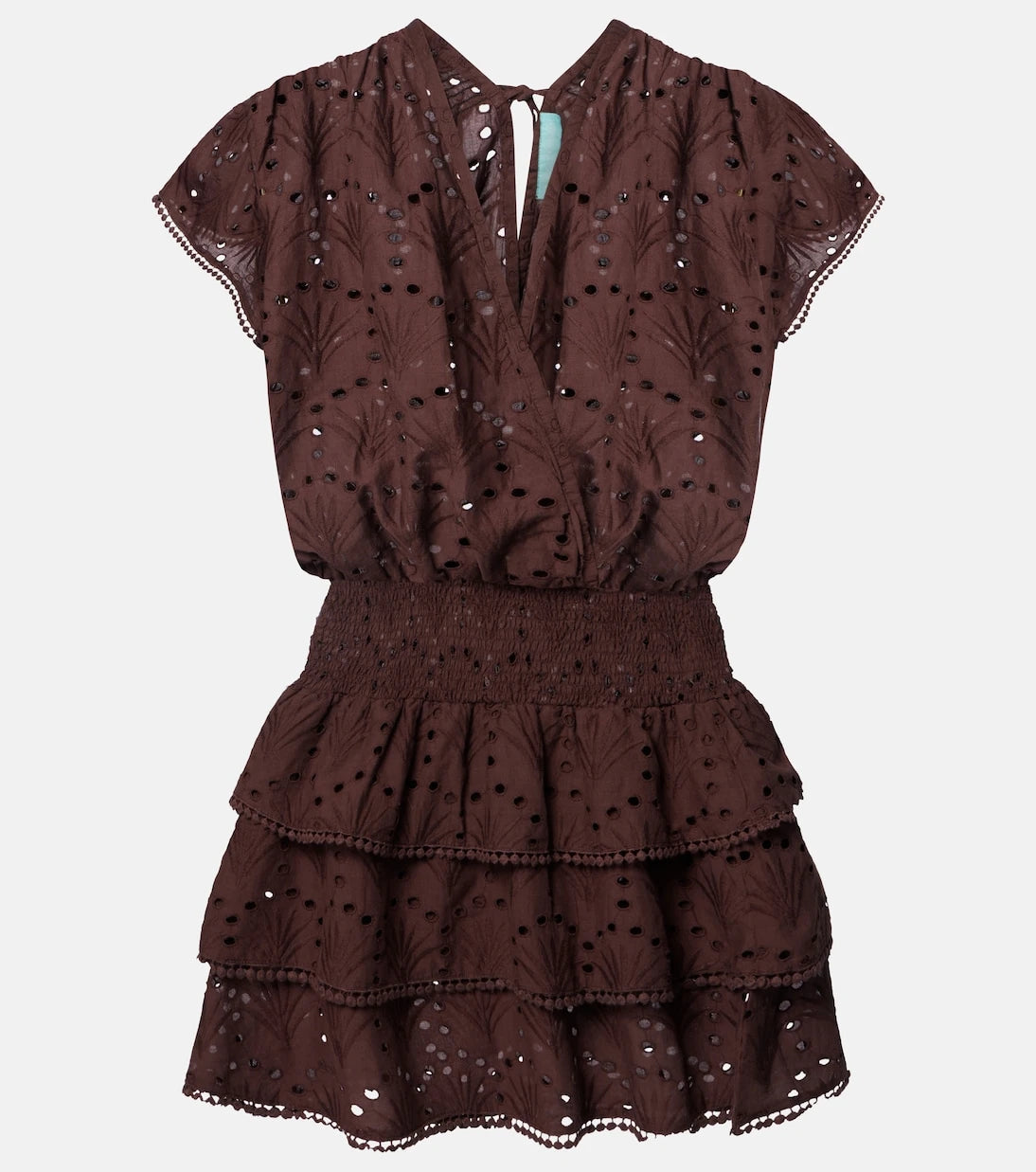 Melissa Odabash - Broderie anglaise cotton minidress