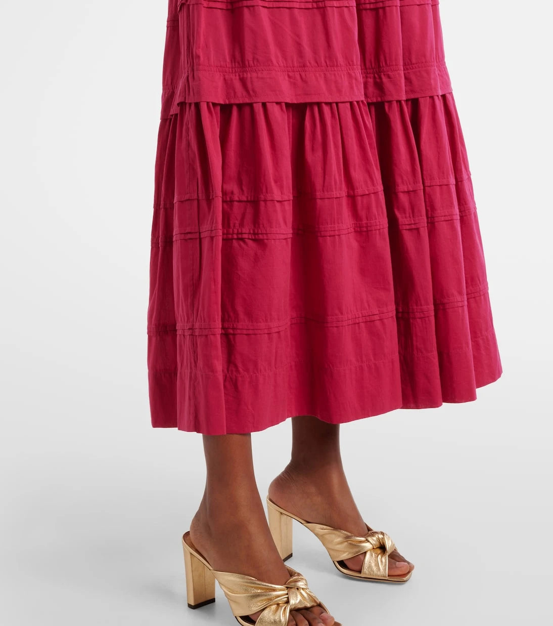 Ulla Johnson - Marika cotton and silk voile maxi dress