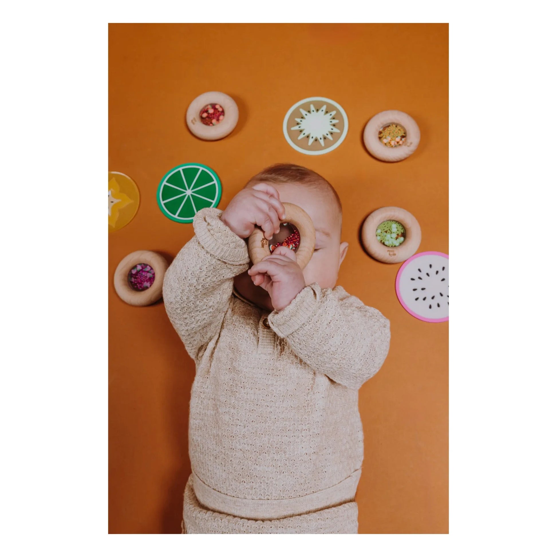 Petit Boum - Sensory Donut Strawberries