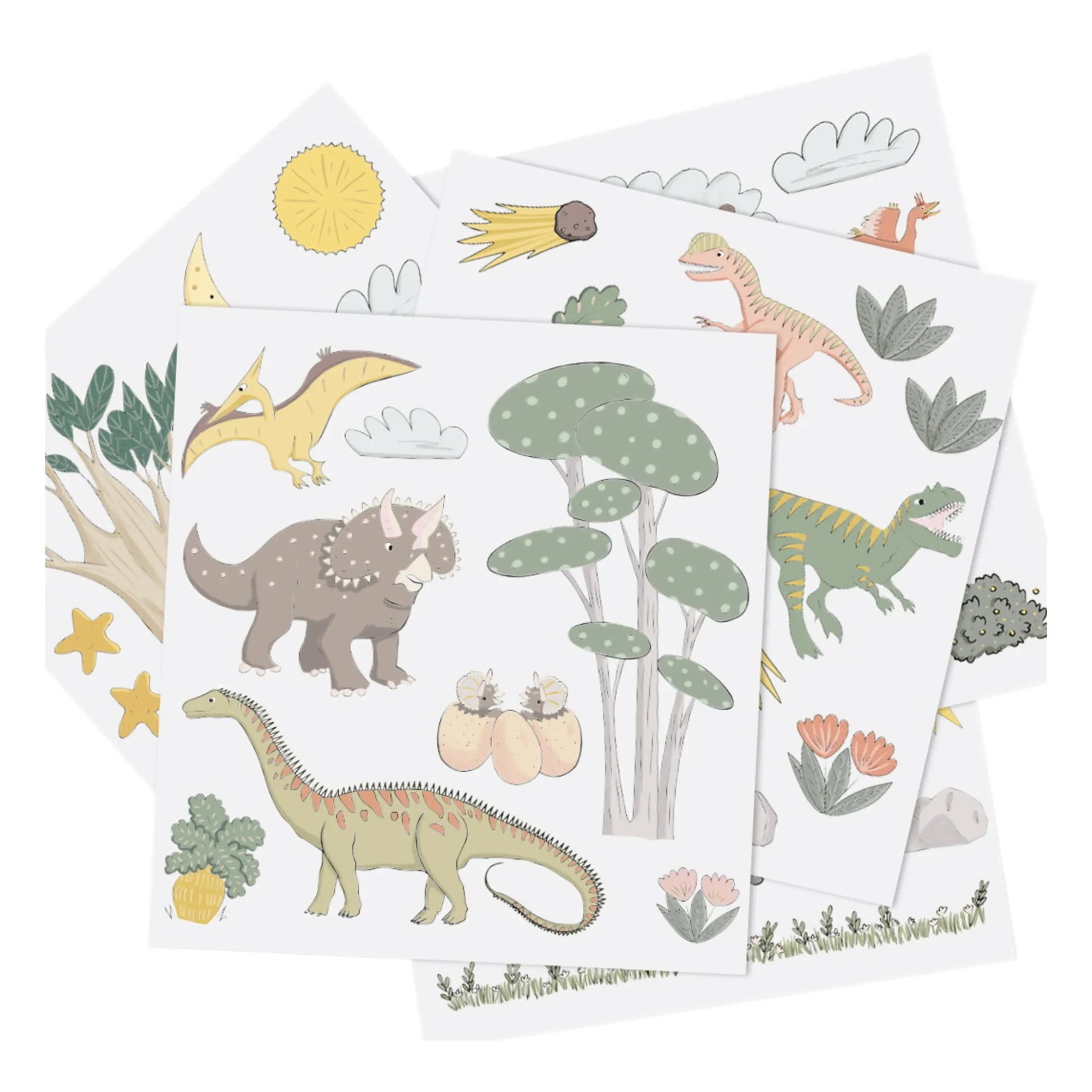 Ferflex - Dinosaur Magnets - Set of 43