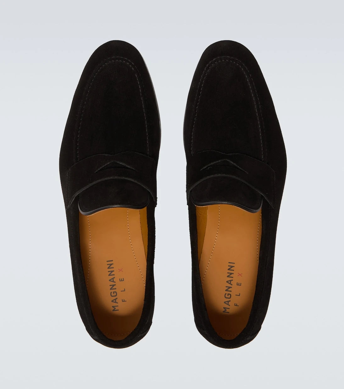 Magnanni - Diezma suede penny loafers