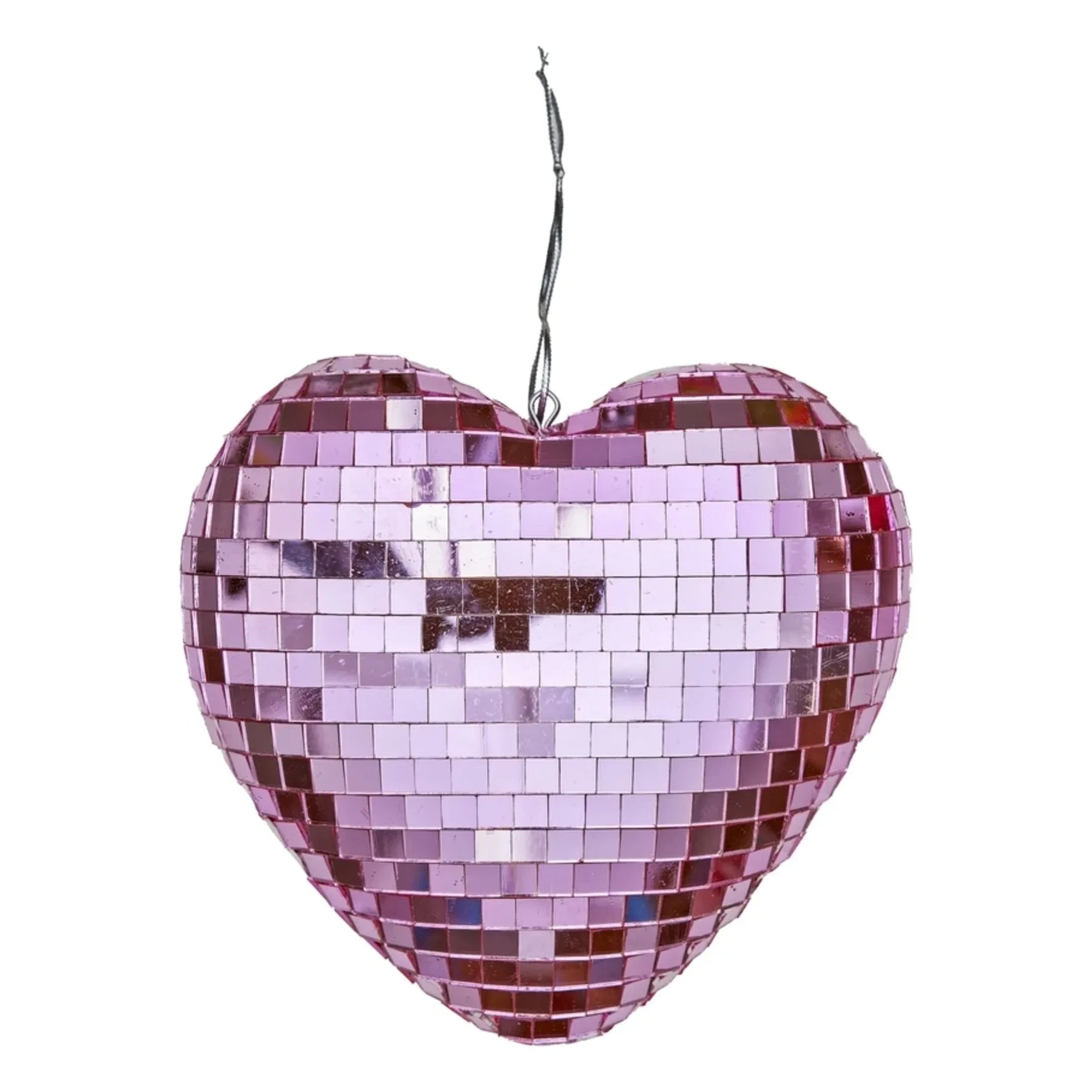 Rice - Heart faceted ball | Pink
