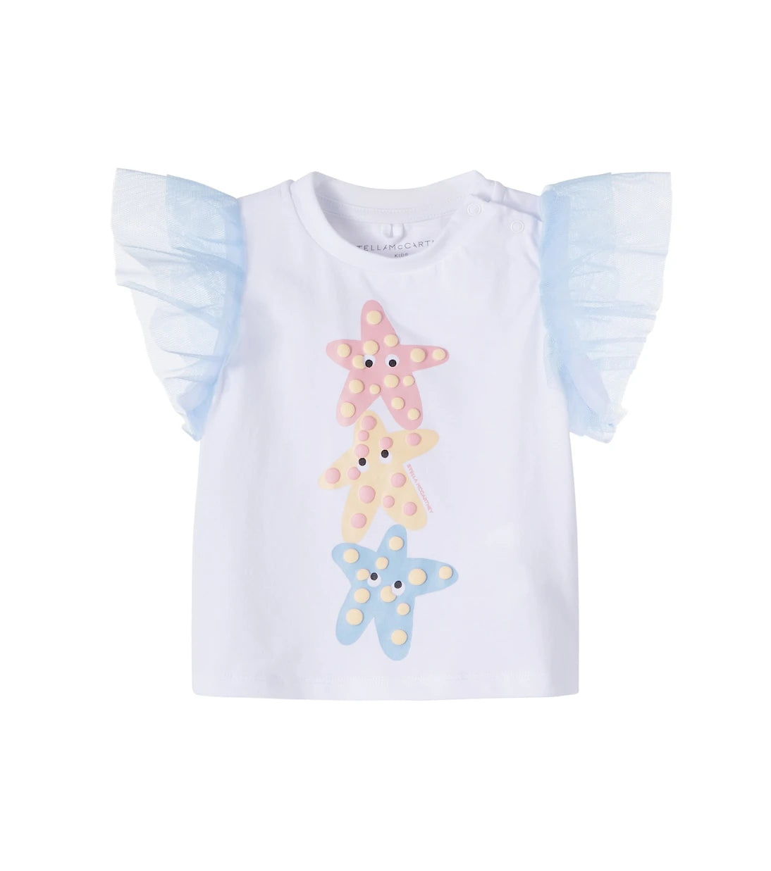 Stella McCartney Kids - توب أطفال من قطن الجيرسي المطبوع