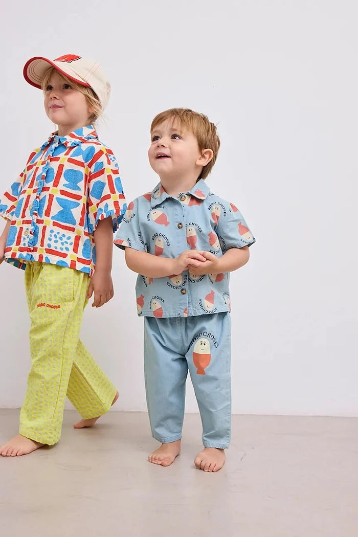 Бебешка памучна риза Bobo Choses Morning Egg