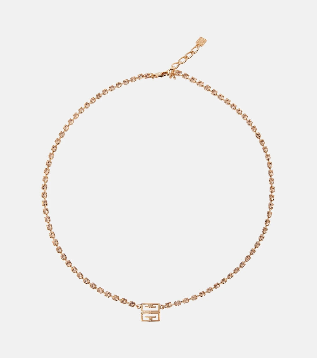 Givenchy - 4G crystal-embellished necklace
