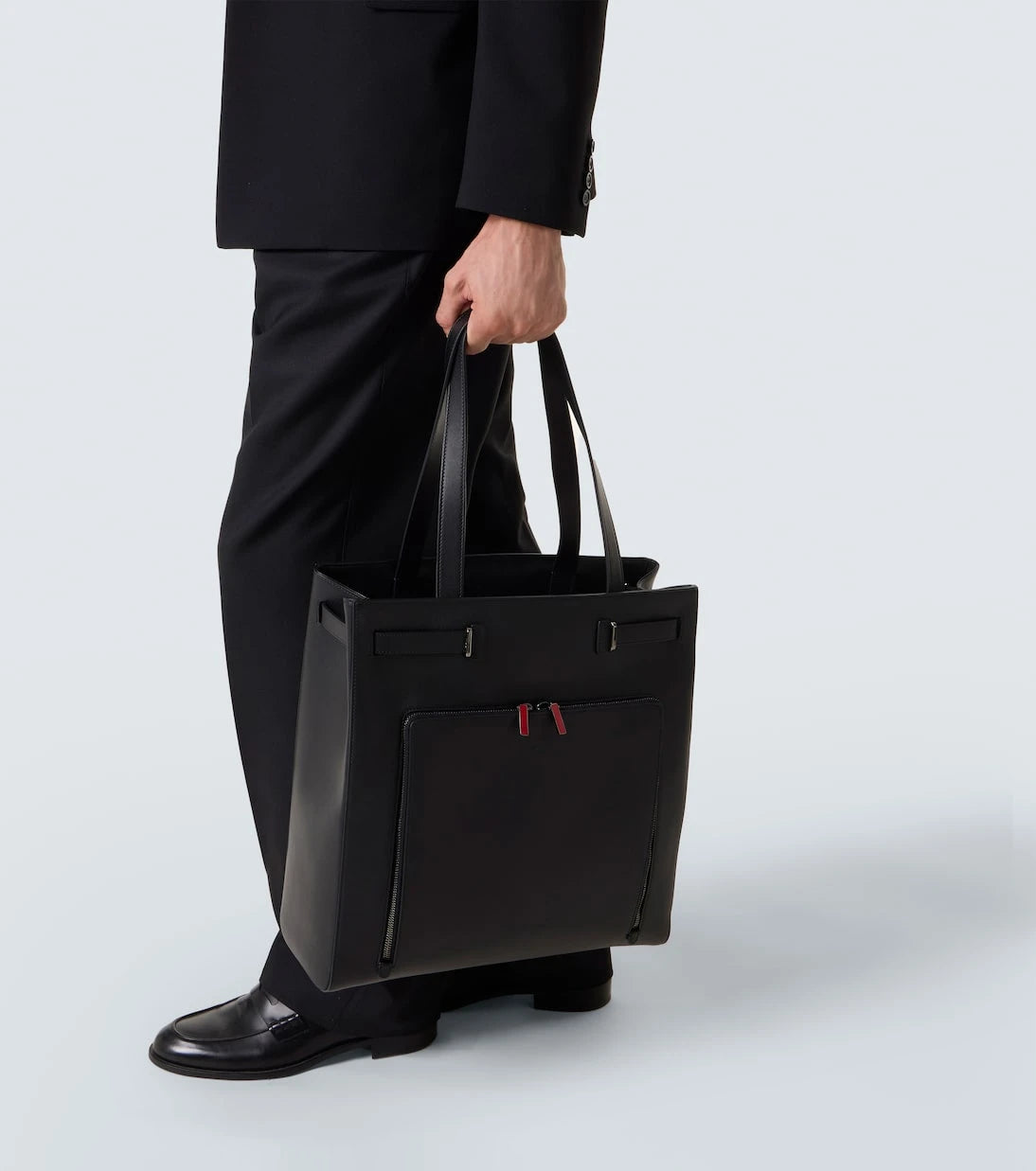 Christian Louboutin - Kypipouch leather tote bag
