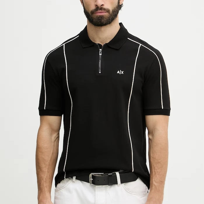 Armani Exchange тениска с яка мъжка памучна