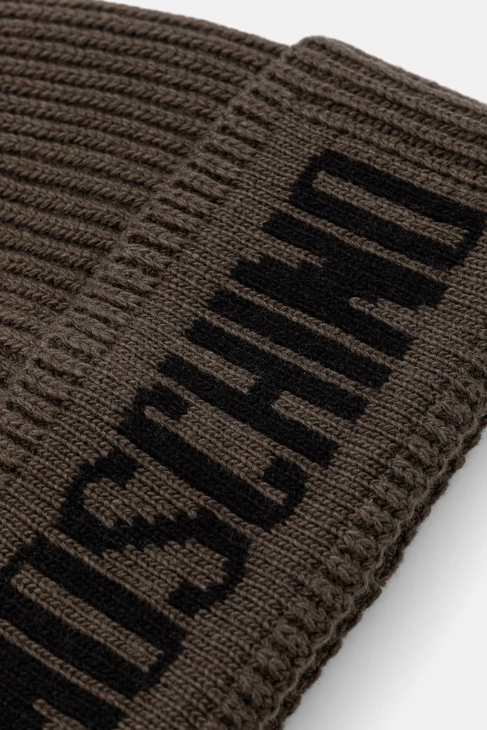 Moschino шапка мъжка с вълна