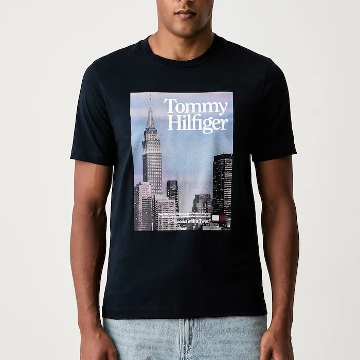 Tommy Hilfiger erkek pamuklu tişört