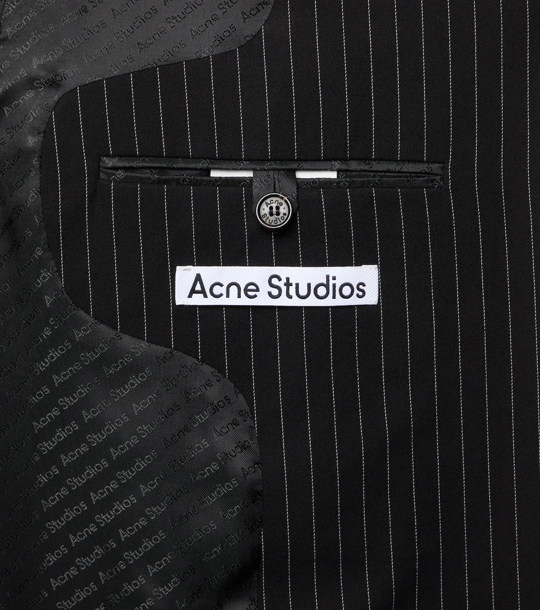 Acne Studios - Striped double-breasted blazer