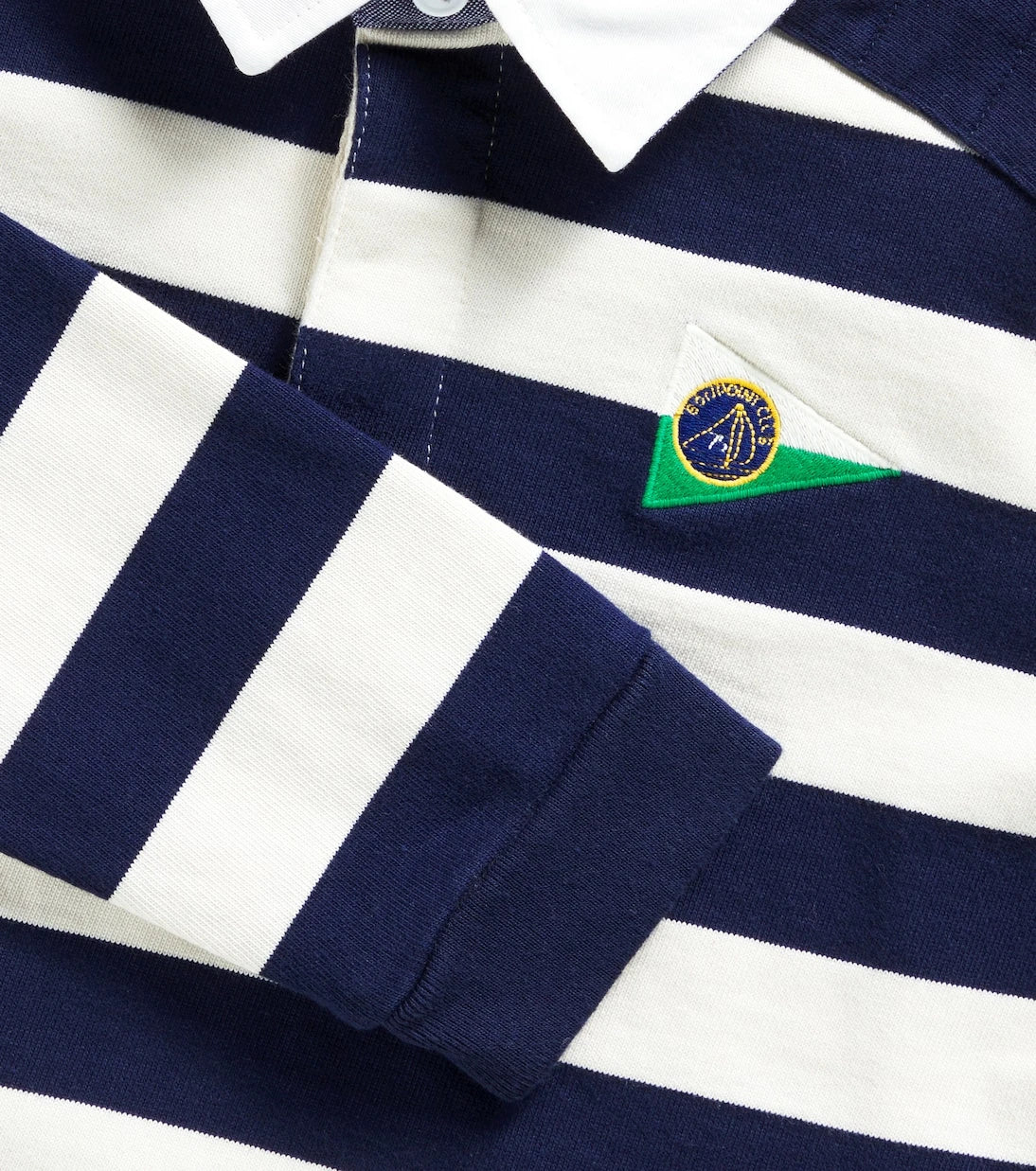 Bonpoint - Edman striped cotton polo sweater