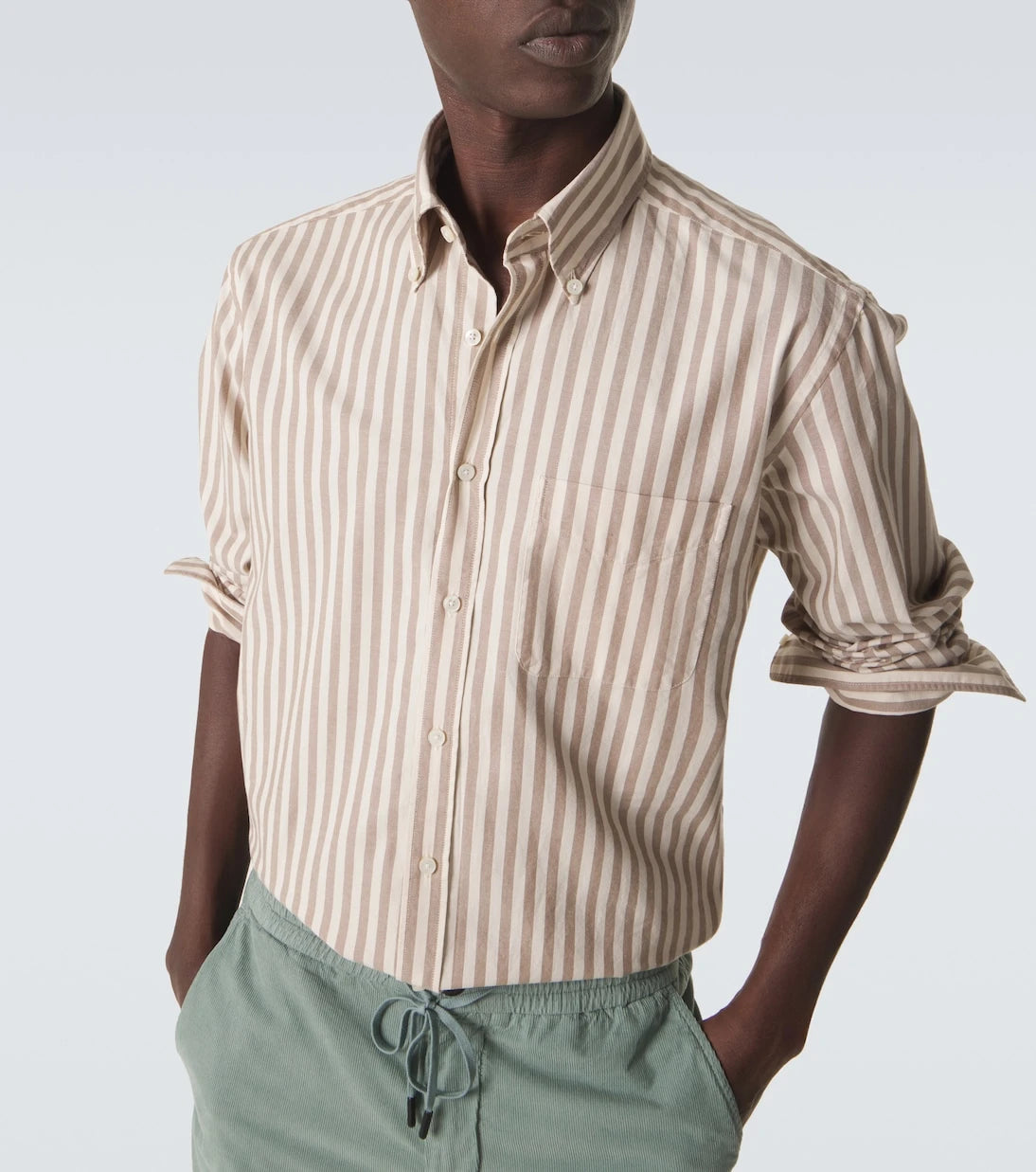 Slowear - Striped cotton shirt