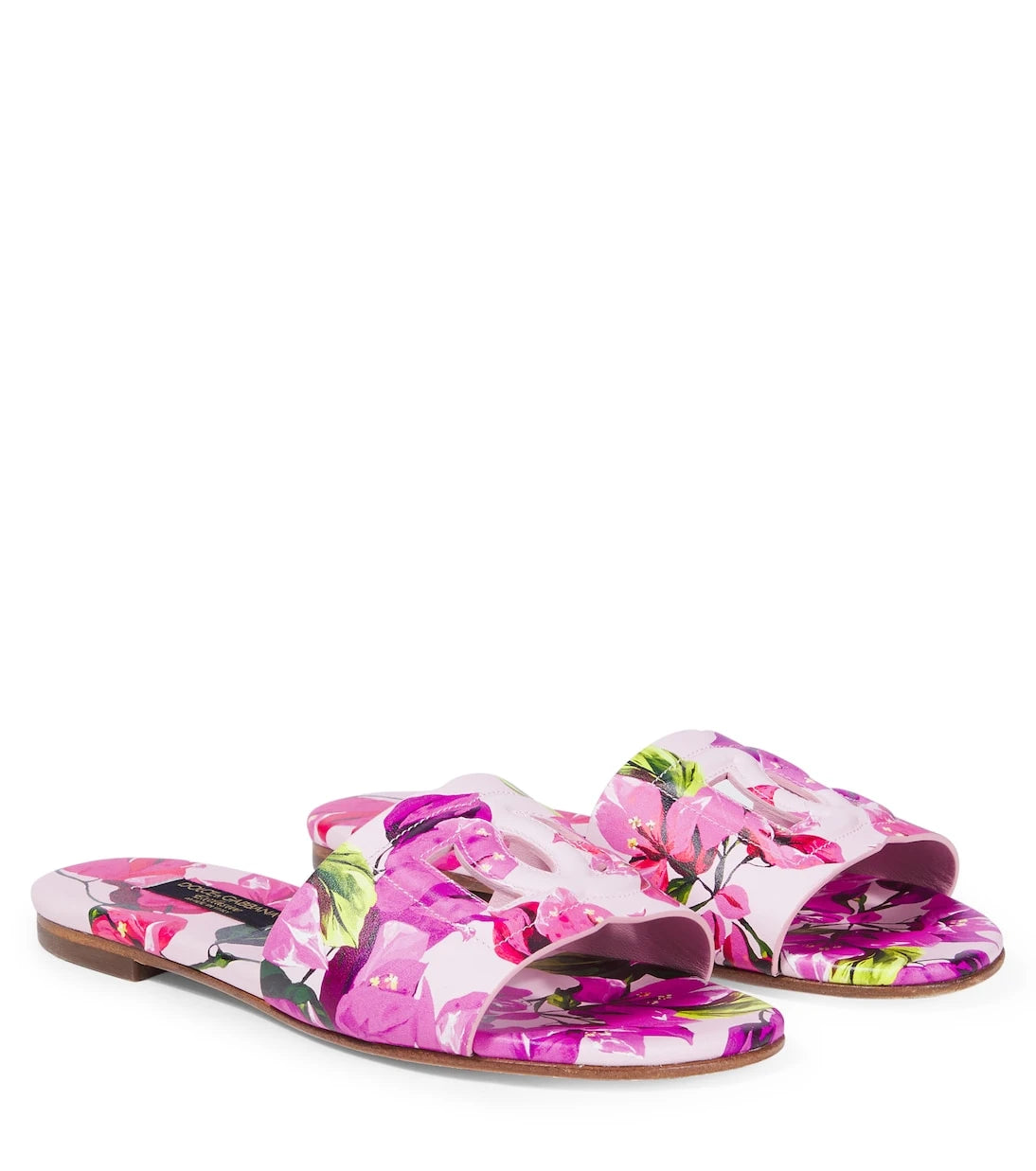 Dolce&Gabbana Kids - Taormina DG floral slides