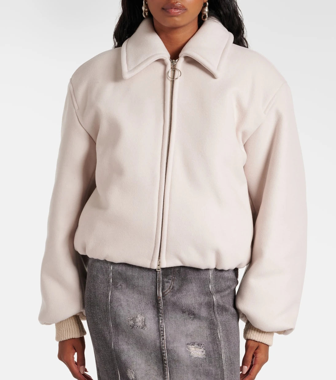 Acne Studios - Wool-blend bomber jacket