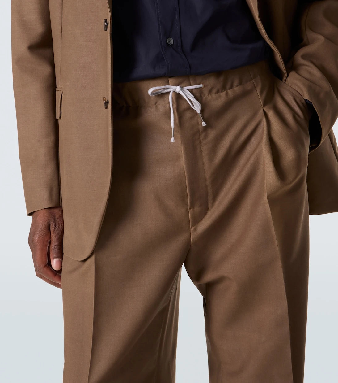 Maison Margiela - Mohair and wool straight pants