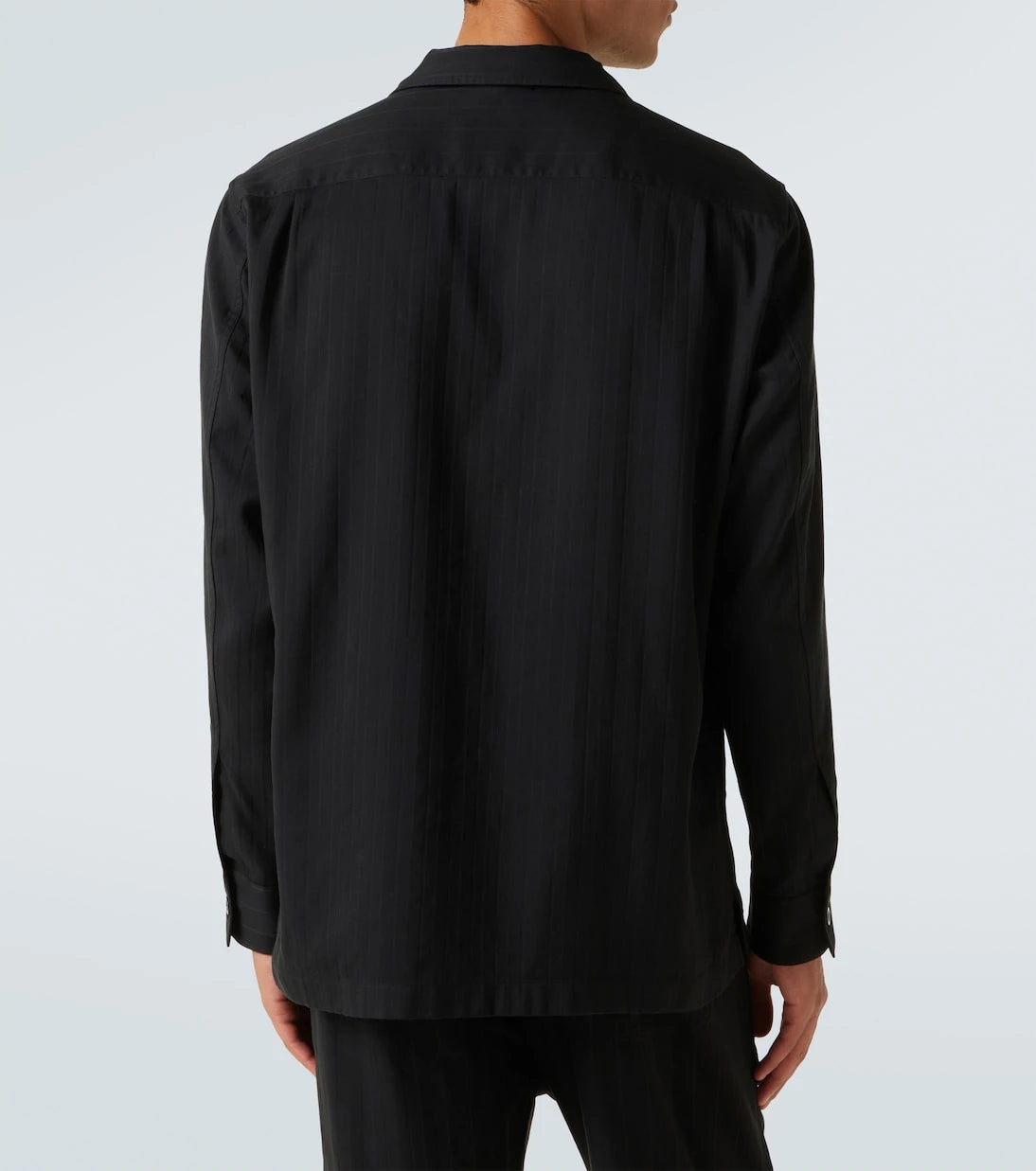 Tom Ford - Striped cotton and silk shirt