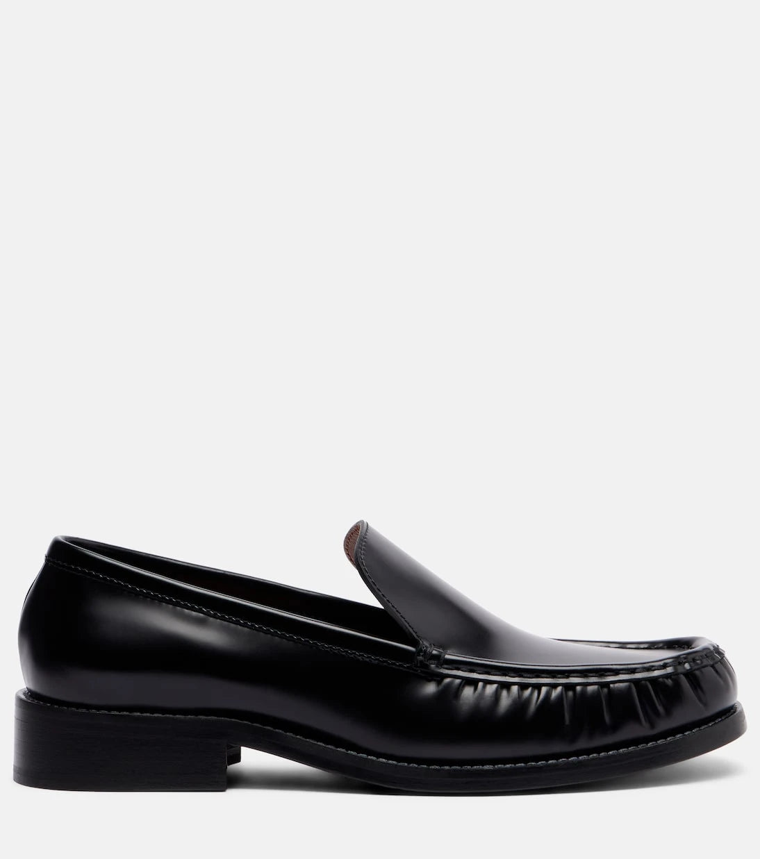 Acne Studios - أحذية لوفر جلدية