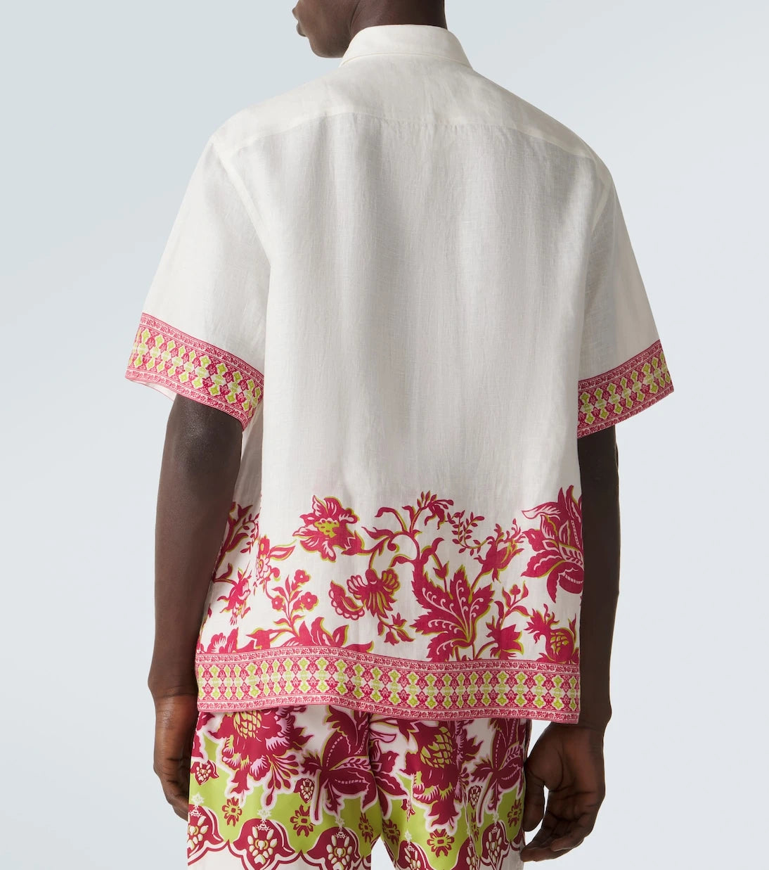 Etro - Floral linen shirt