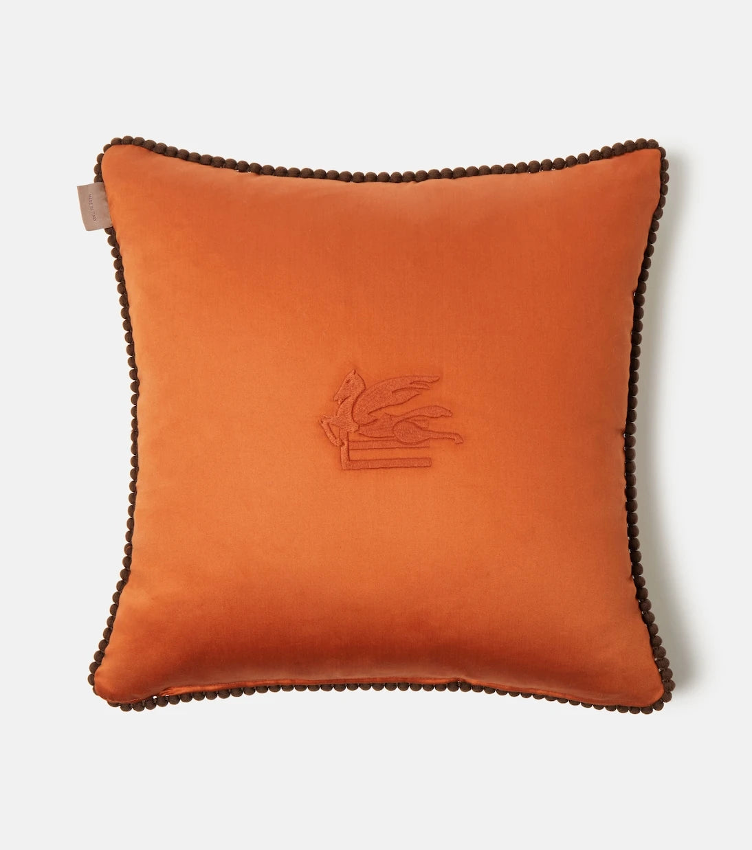 Etro - Embroidered cotton cushion