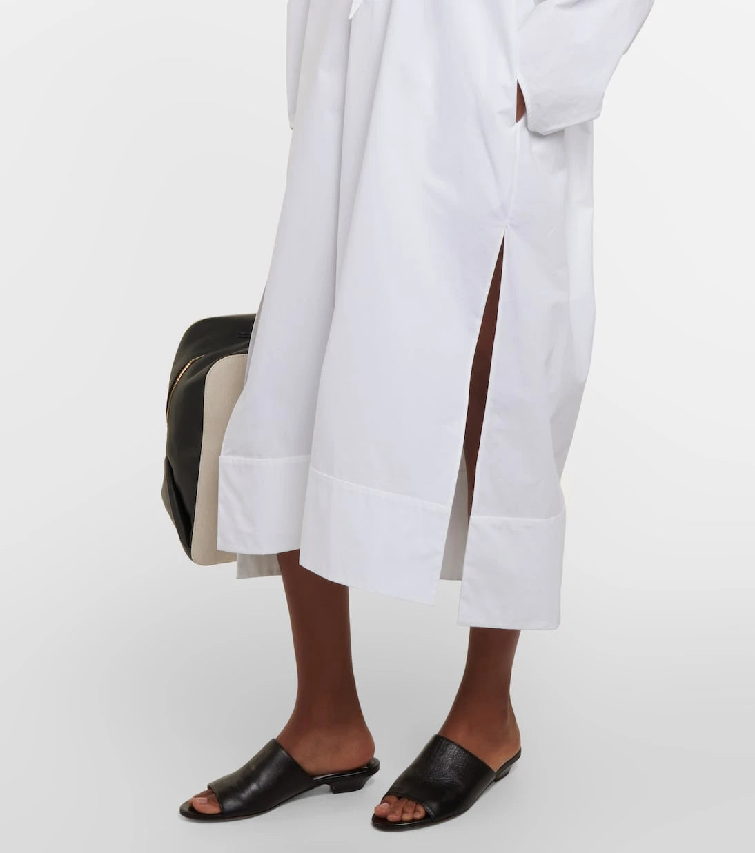 Khaite - Brom cotton midi dress