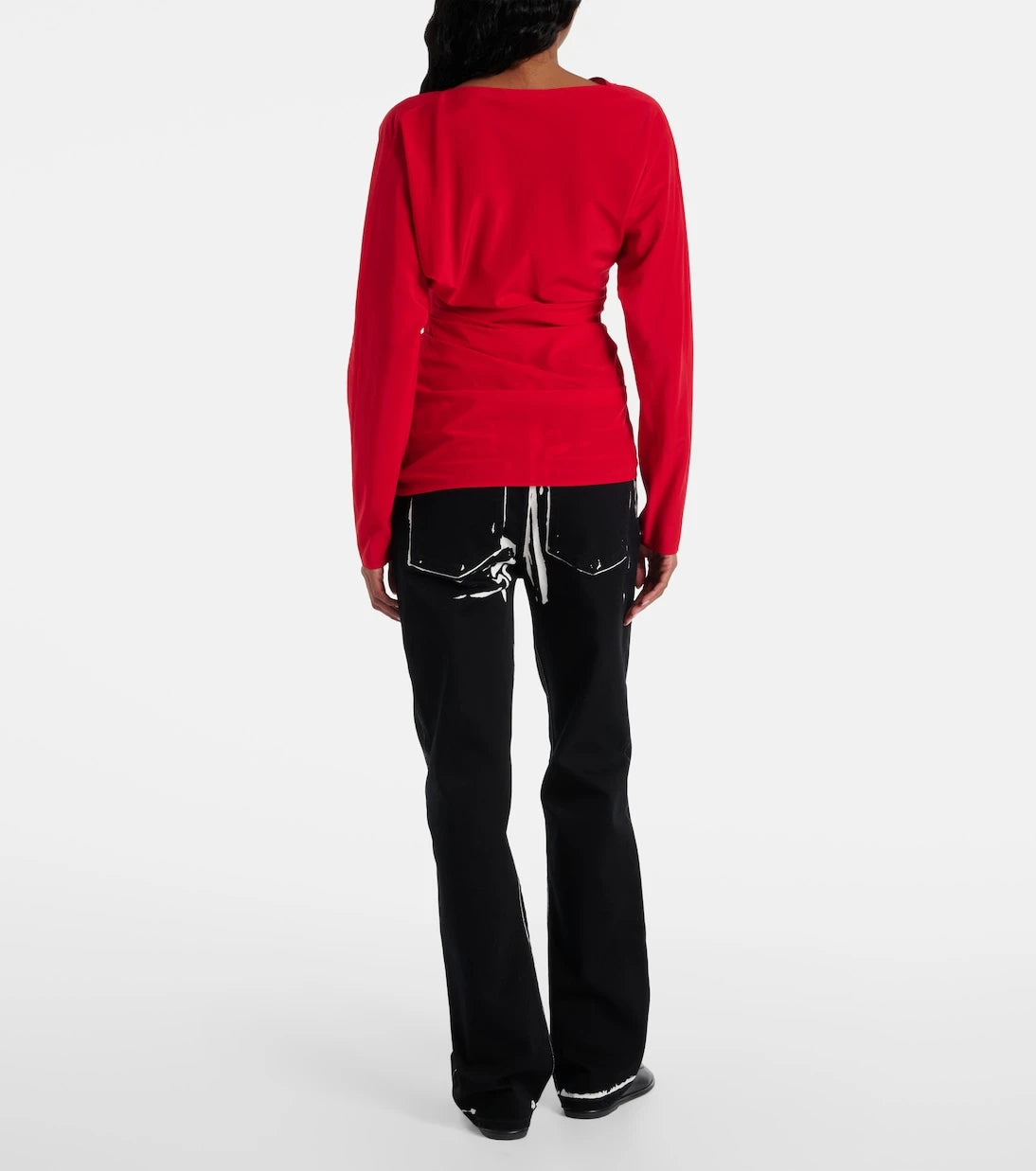 Proenza Schouler - بلوزة كيغان بكسرات