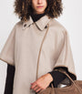 Max Mara Beige Cashmere Collar Cape