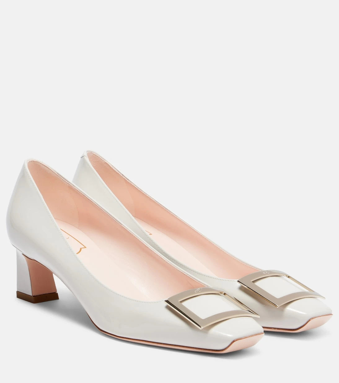 Roger Vivier - Trompette 45 patent leather pumps