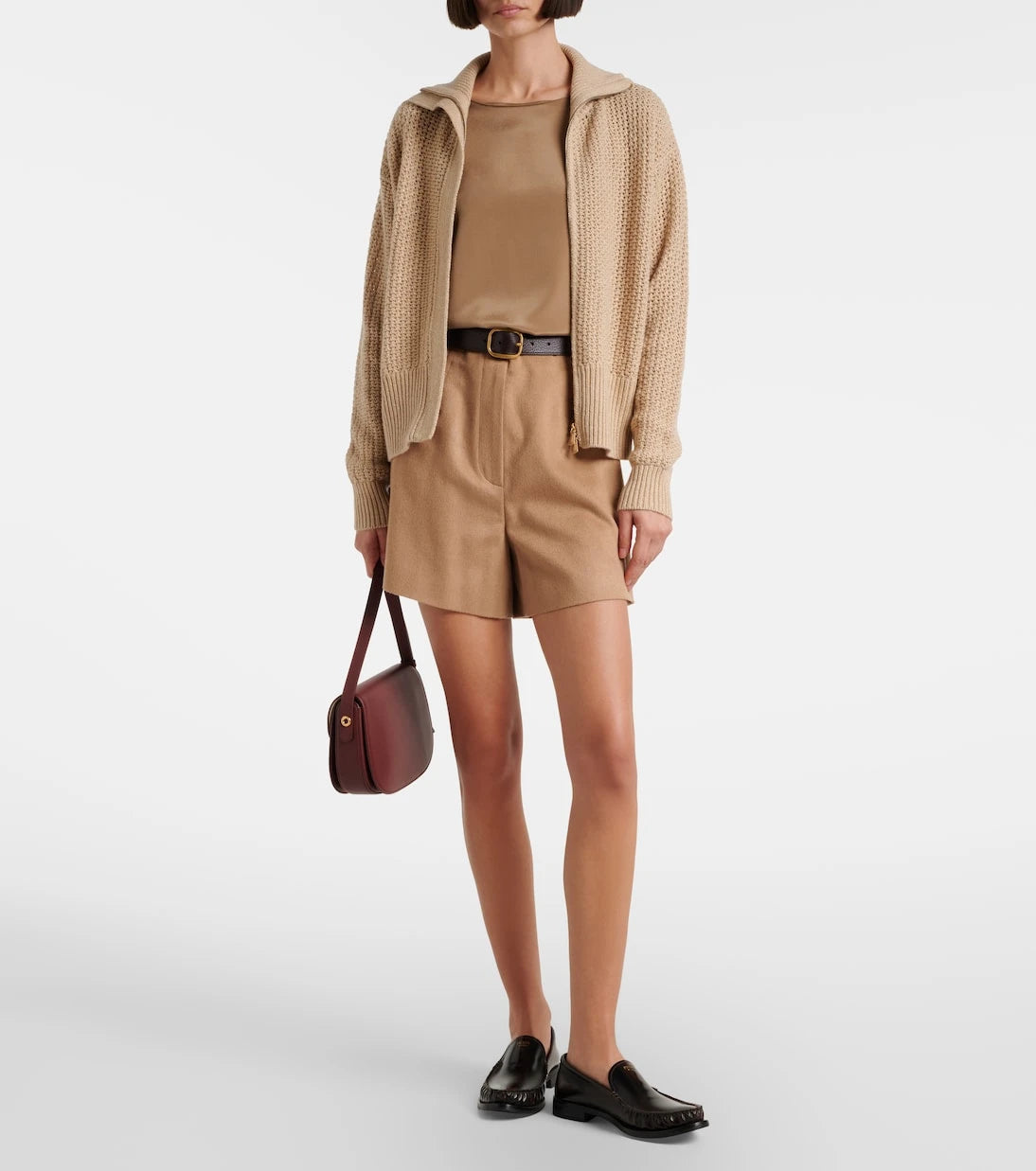 Max Mara - Glassa wool and cashmere-blend cardigan