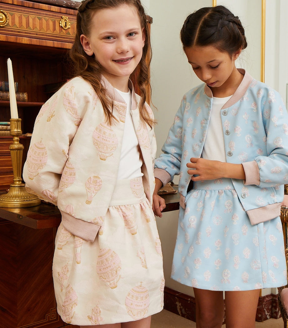 Hot Air Balloon-Jacquard Adele Skirt (2-10 Years)
