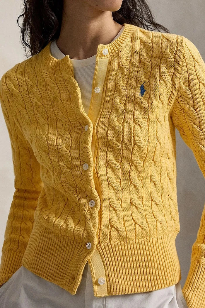 Polo Ralph Lauren жилетка дамска от памук COTTON-LSL-CRD