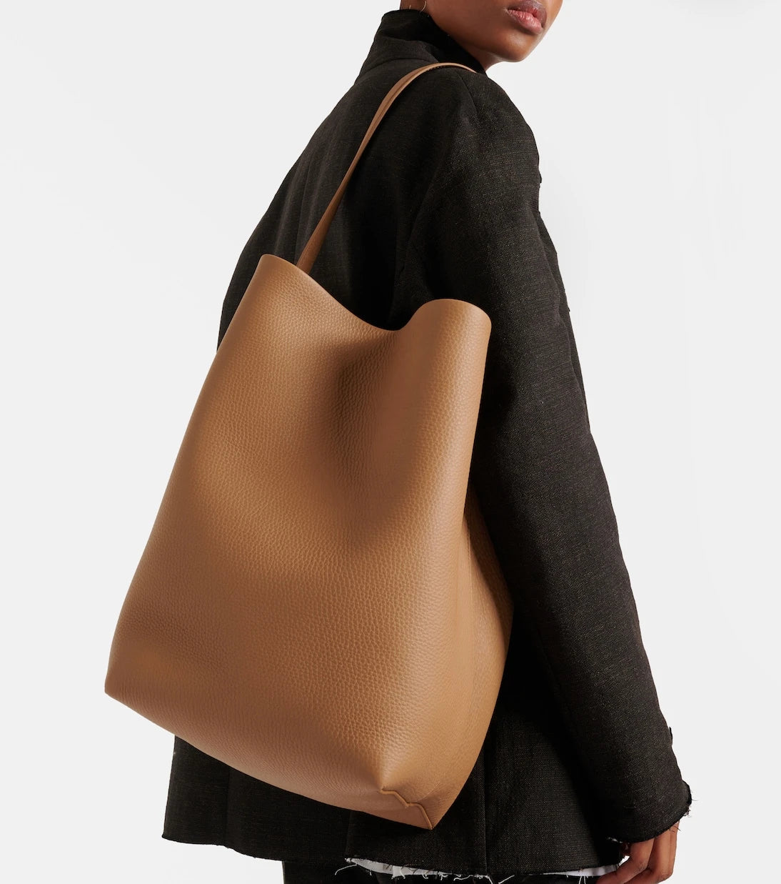 The Row - N/S Park Large leather tote bag