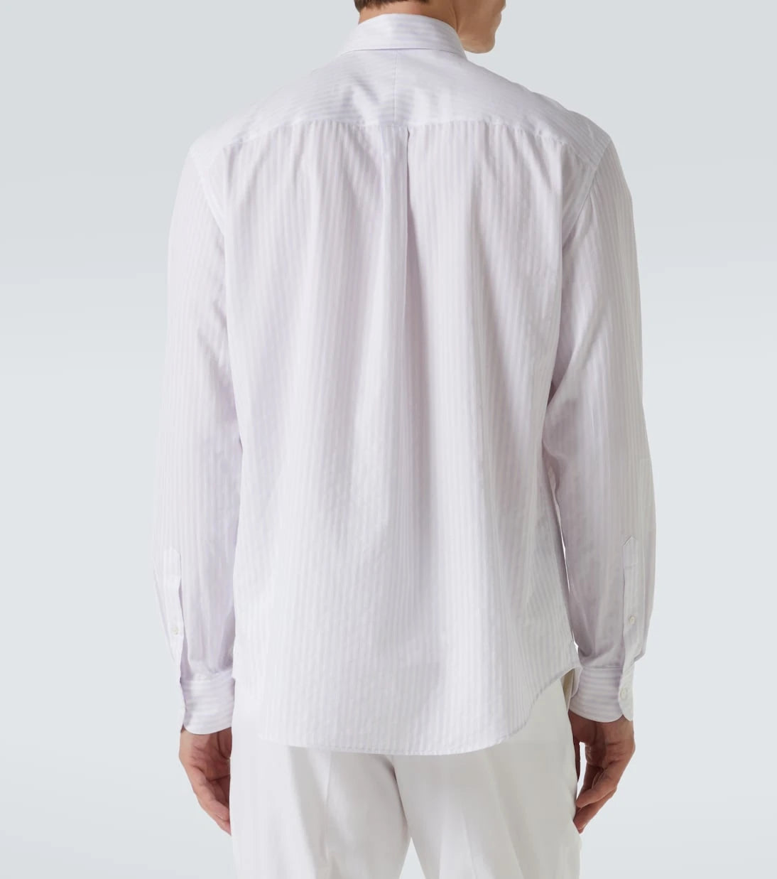 Dunhill - Striped cotton Oxford shirt