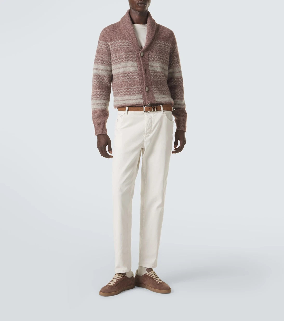 Brunello Cucinelli - Alpaca, cashmere, and wool-blend cardigan