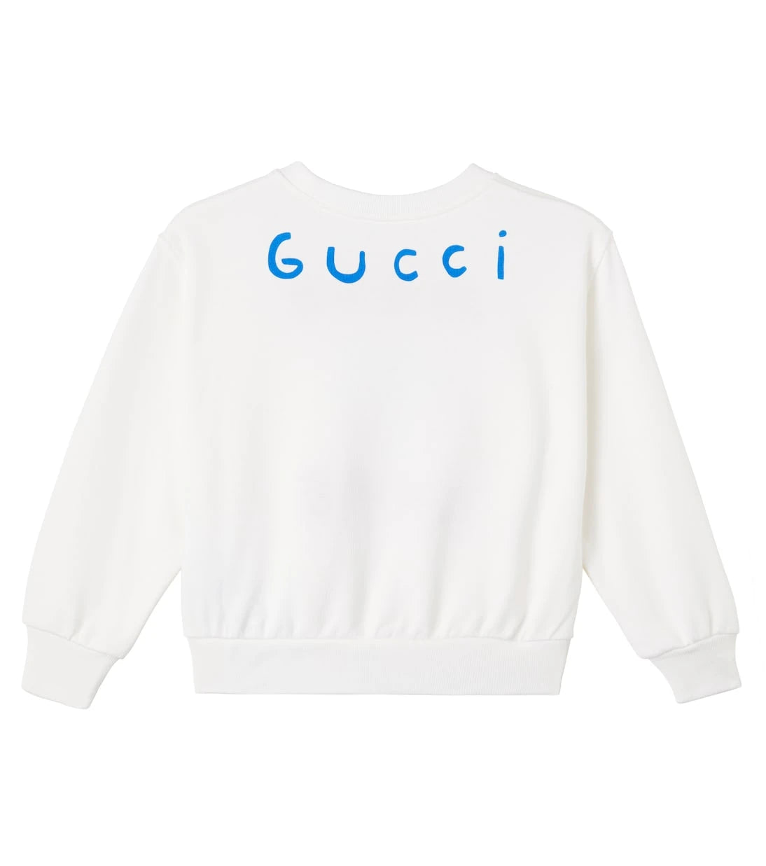 Gucci Kids - x Euan Roberts embroidered cotton sweatshirt