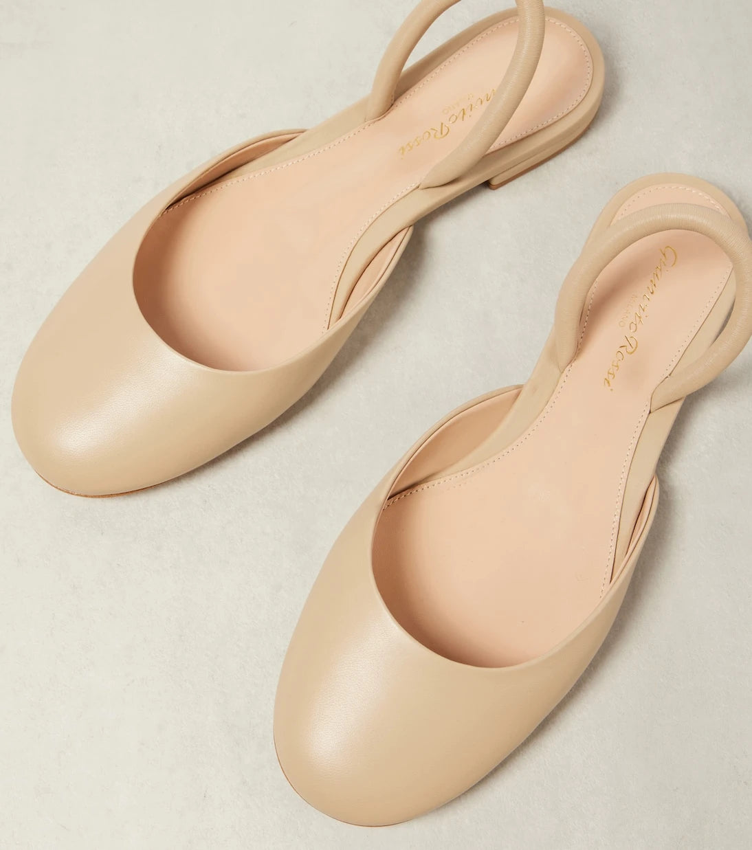 Gianvito Rossi - Leather ballet flats