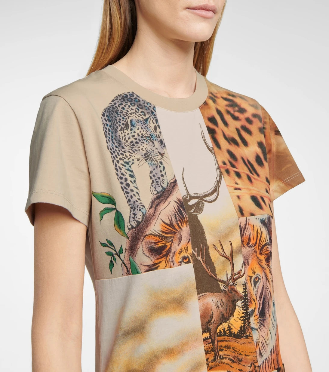 Stella McCartney - Printed cotton jersey minidress