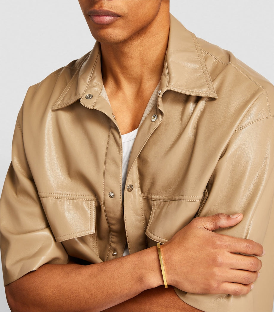 Nialaya Jewelry Gold-Plated Simplicity Bangle