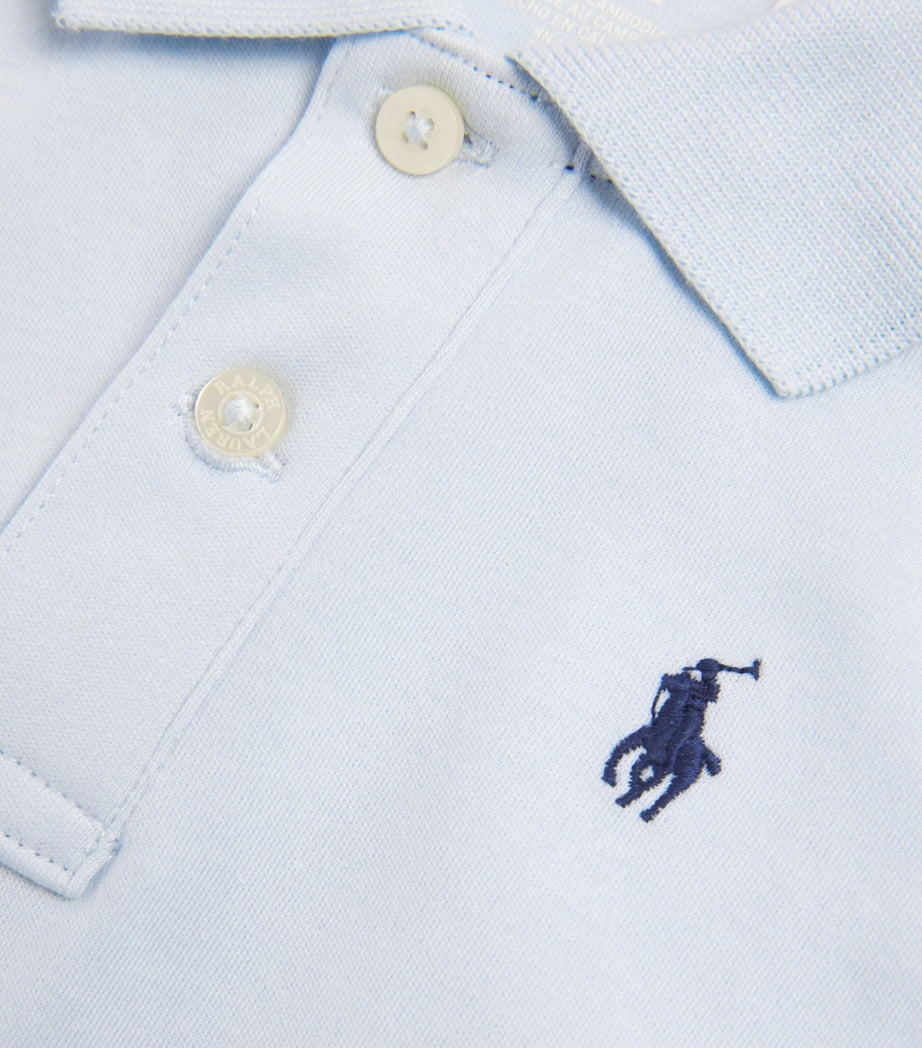 Ralph Lauren Kids Cotton Logo Bodysuit (3-24 Months)