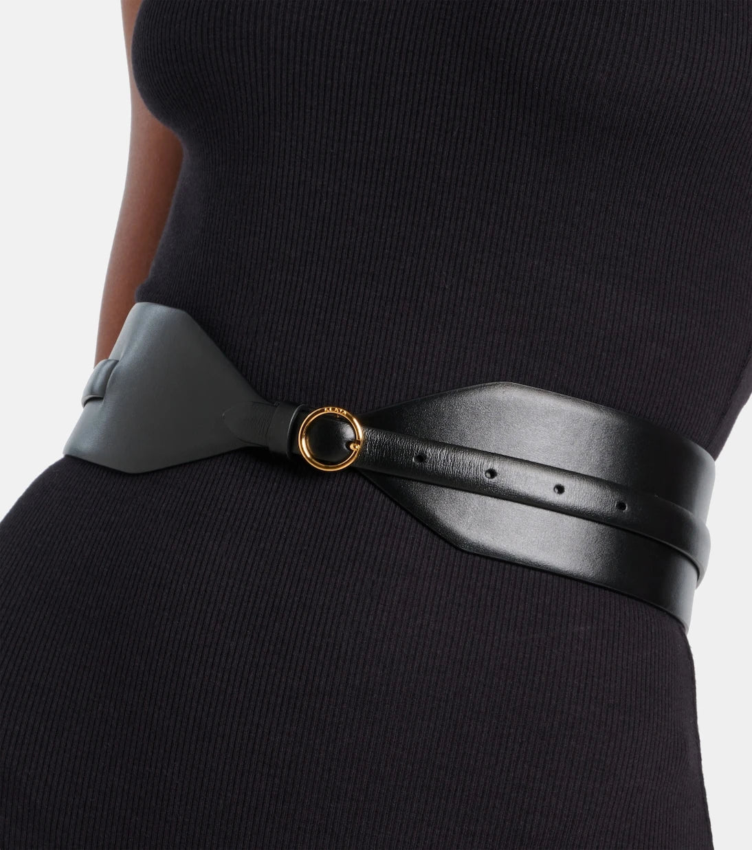 Alaïa - Double Large leather belt